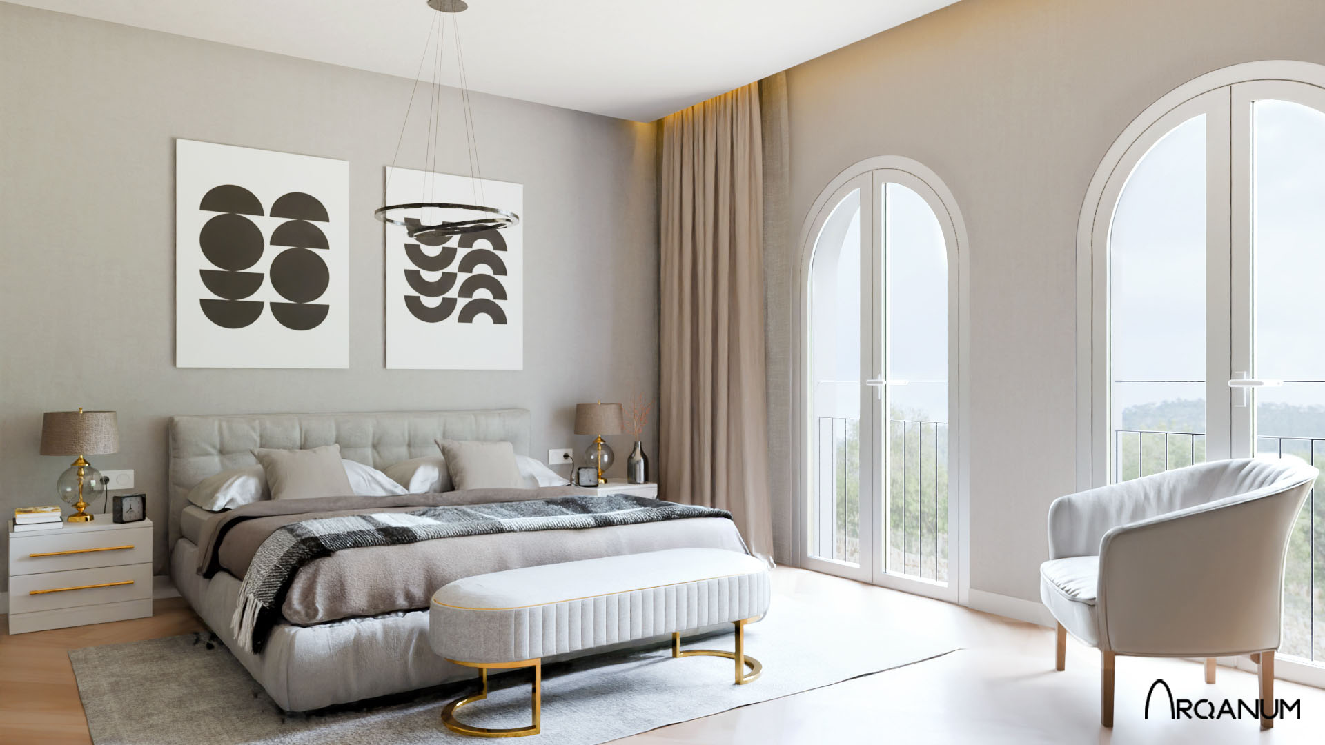 Apartment in Santa Ponsa, bedroom